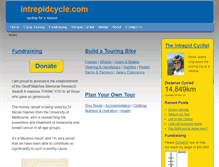 Tablet Screenshot of intrepidcycle.com
